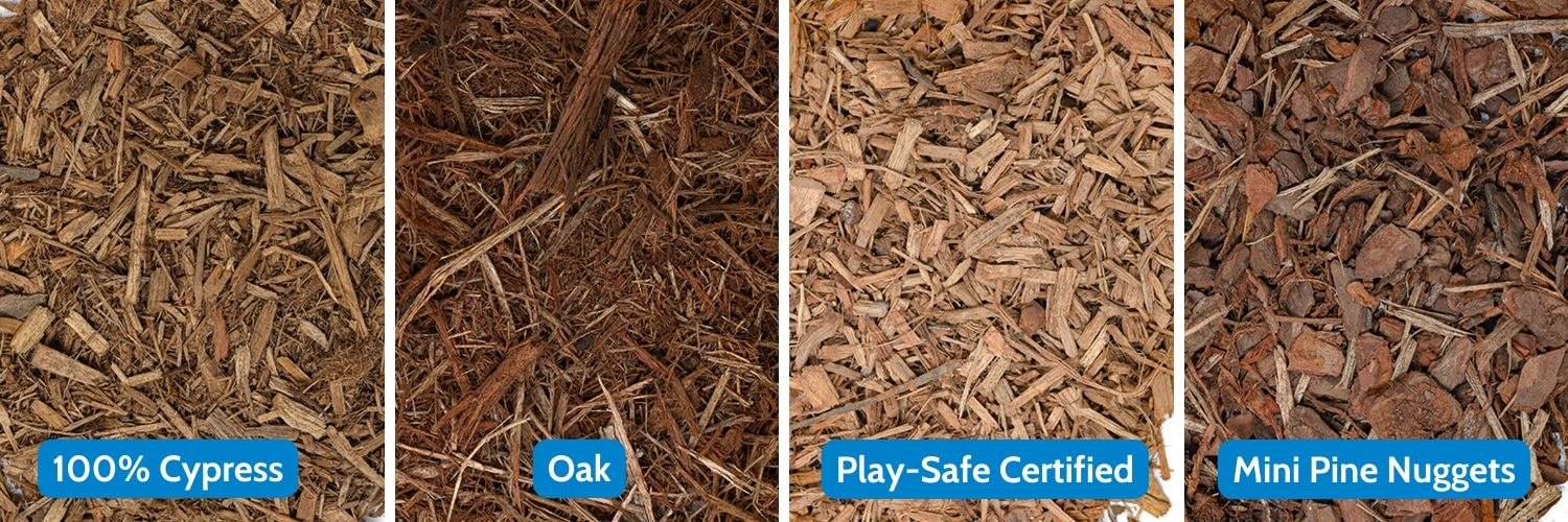 natural mulch collage
